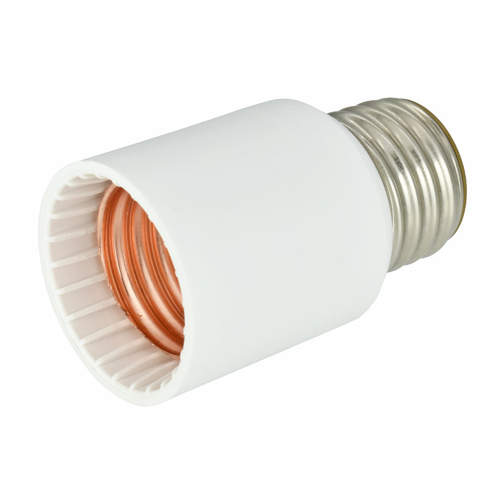 ソケットアダプター(ソケットを35mm長く/100Wまで/E26/1A-250V)_00-7060_HS-L26EK-W_OHM(オーム電機)