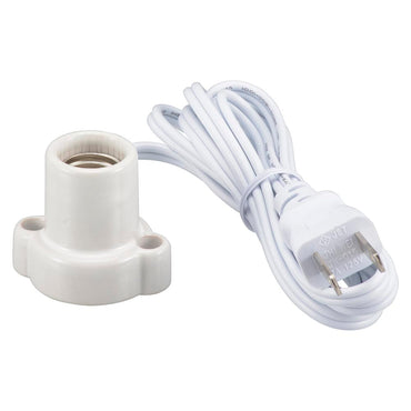 磁器レセップ(コード付/1.5m/1A-250V 口金E17用/ホワイト)_00-7079_HS-L1715ZR-W_OHM(オーム電機)