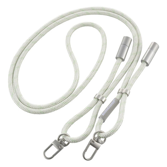 チャージングストラップケーブル(編み込み/USB-C to USB-C/1.5m/グレーグリーン)_01-7273_SMT-LSCC15N-HG_OHM(オーム電機)