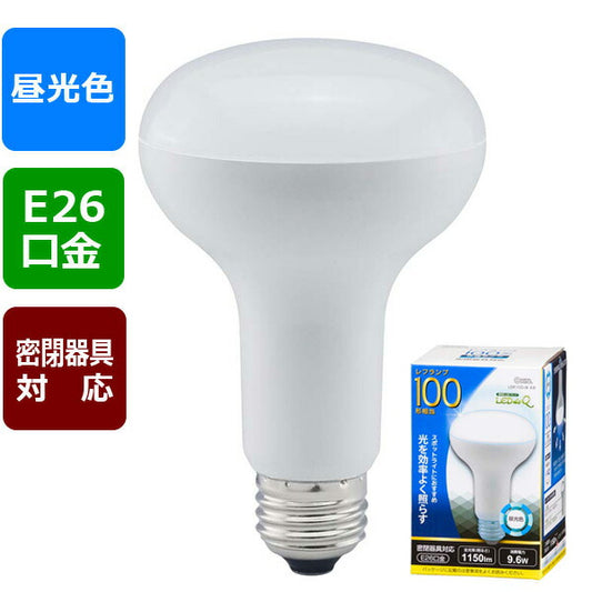 LED電球 レフランプ形(100形相当/1150lm/昼光色/E26/配光角140°/密閉形器具対応)
