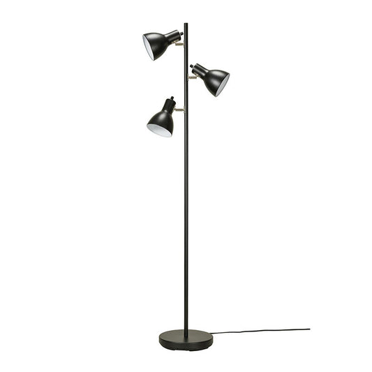 フロアスタンド 3灯 E26 ブラック【電球別売】_06-1497_TF-YN30BW-K_OHM(オーム電機)