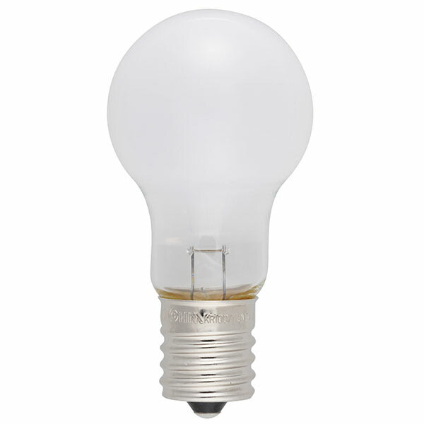 ミニクリプトン球(60W相当/ホワイト/PS-35/E17/2個入り)_06-2589_KR100/110V54WW/2P_OHM(オーム電機)