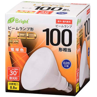 LDR9L-W20/100W LED電球 ビームランプ形 散光形(100形相当/780lm/電球色/E26)