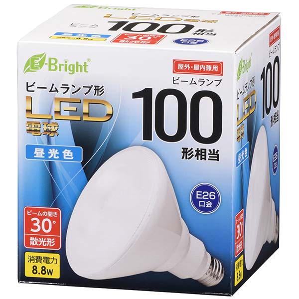 LDR9D-W20/100W LED電球 ビームランプ形 散光形(100形相当/850lm/昼光色/E26)