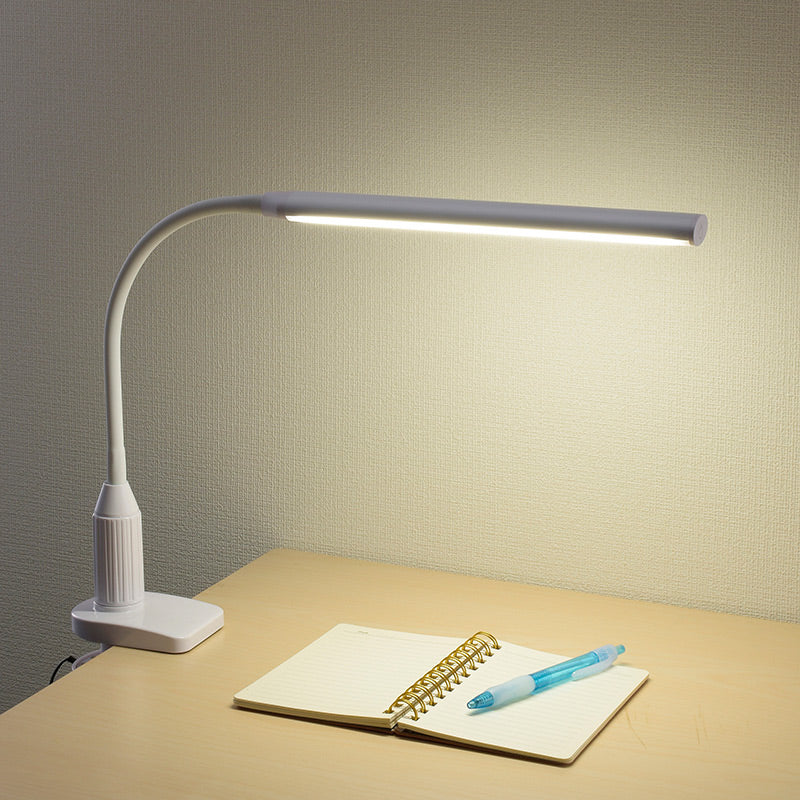 クランプ式LEDデスクスタンド(540lm/ホワイト)_06-3709_LTC-LS24-W_OHM(オーム電機)