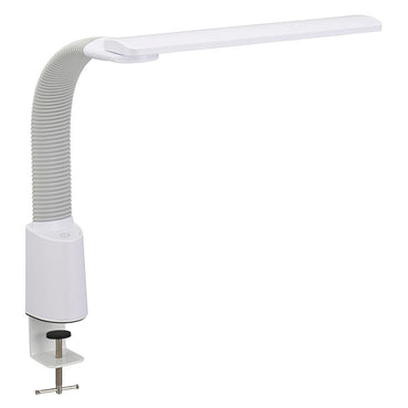 LEDデスクランプ(クランプ式/3段階調光/550 lm/昼光色/6.8W/専用ACアダプター/ホワイト)_06-4098_LTC-LS20BC-WD_OHM(オーム電機)