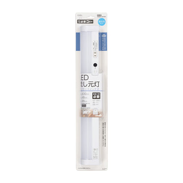 LED流し元灯 20W形(センサースイッチ/長さ630mm/1300 lm/12.3W/昼光色相当/屋内専用/配線工事必要)_06-4197_LT-LSL13D-HCS_OHM(オーム電機)