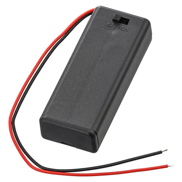工作・ホビー用 電池ケース(単4×2個用/直列3V用/ブラック)_06-4945_KIT-UM4X2 SK_OHM(オーム電機)