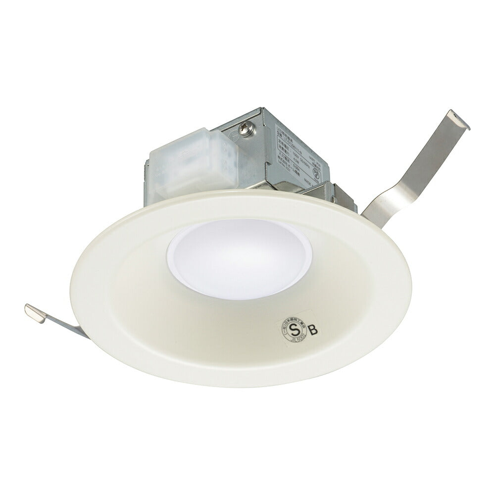 LEDダウンライト(520 lm/60形電球1灯相当/4.5W/昼白色/SB形/埋込穴直径125mm/屋内専用)_06-5130_LT-D1206111-N_OHM(オーム電機)