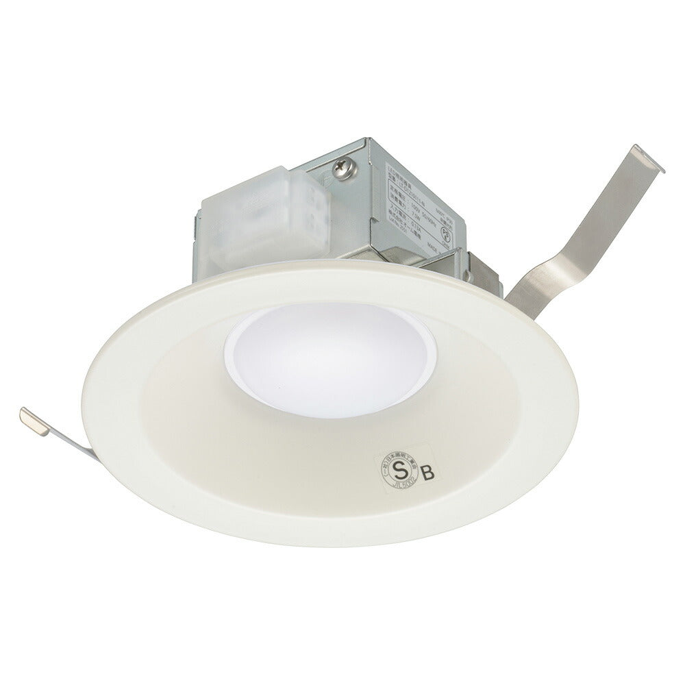 LEDダウンライト(810 lm/100形電球1灯相当/7.5W/昼白色/SB形/埋込穴Φ125mm/屋内専用)_06-5132_LT-D1210111-N_OHM(オーム電機)