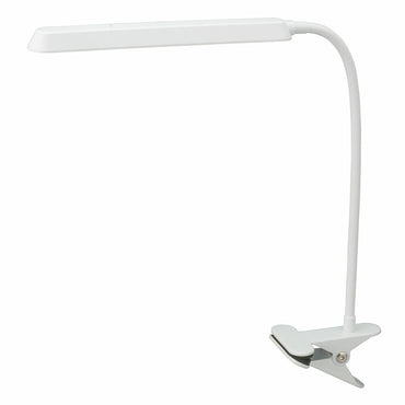 植物育成ライト(クリップ式/フレキシブルアーム/白色LED/ Ra95/5段階調光/8.5W/420 lm/オートタイマー機能/タイマー3段階)_06-5239_TT-YG03N1A-W_OHM(オーム電機)