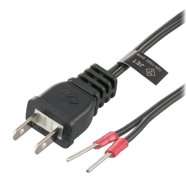 プラグ付き平行コード(接続部分は棒形端子/2m/VFF/12A-125V)_06-5350_HS-HT1-05_OHM(オーム電機)