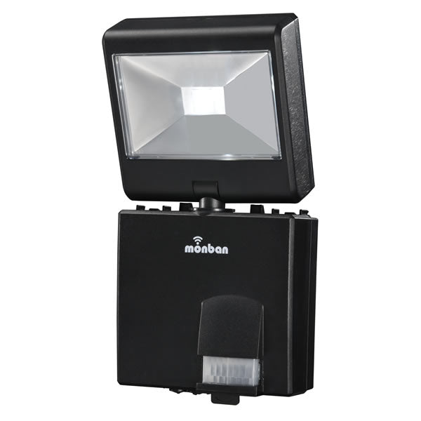 LEDセンサーライト(1灯/80lm/乾電池式)_07-8281_LS-B114D-K_OHM(オーム電機)