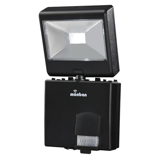 LEDセンサーライト(1灯/80lm/乾電池式)_07-8281_LS-B114D-K_OHM(オーム電機)