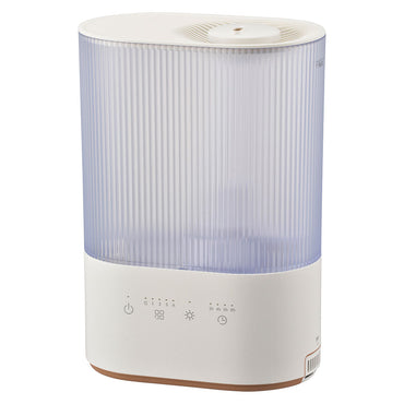 UV機能超音波加湿器(3段階調光LEDライト付/アロマポケット付/22W/4.0リットル/連続加湿15時間/ホワイト)_08-1472_KIS-KA40A-W_OHM(オーム電機)