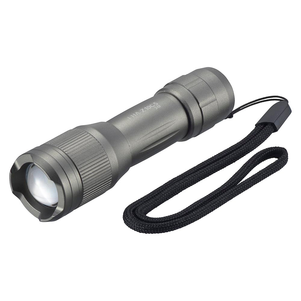 LEDズームライト(保護等級 IPX7 防浸形/連続点灯6時間/100 lm/単3形×1本使用)_08-1638_LHA-Z10C5_OHM(オーム電機)