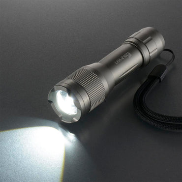 LEDズームライト(保護等級 IPX7 防浸形/連続点灯6時間/100 lm/単3形×1本使用)_08-1638_LHA-Z10C5_OHM(オーム電機)