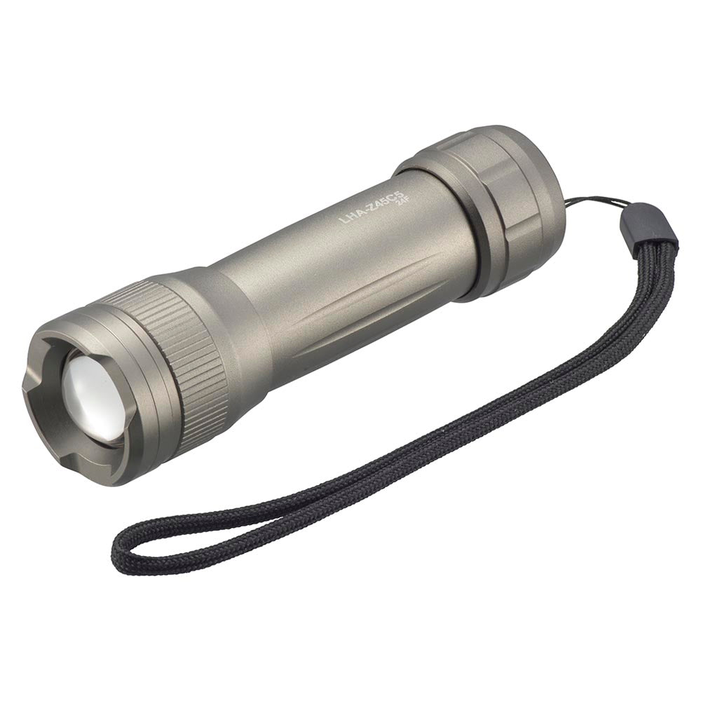 LEDズームライト(保護等級IPX7/120 lm 連続点灯12時間 Low/白色LED/単4形×3本使用)_08-1641_LHA-Z45C5_OHM(オーム電機)