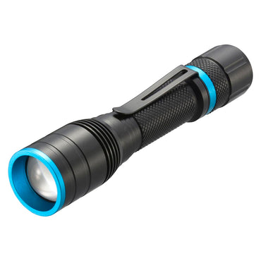 クリップ付きズームライト(105 lm/連続点灯1.5~12時間/保護等級IPX4/単3形×1本使用)_08-1667_LHA-PZ11A7_OHM(オーム電機)