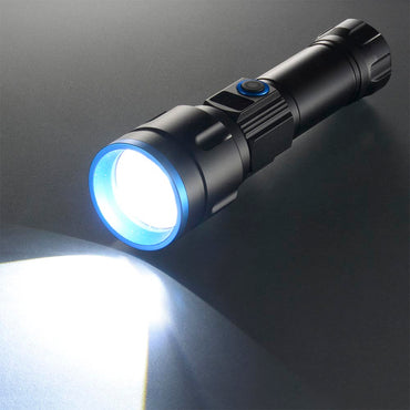 充電式LED懐中ライト(500 lm High時/リン酸鉄仕様/保護等級 IPX3)_08-1716_LH-CPL50A5_OHM(オーム電機)