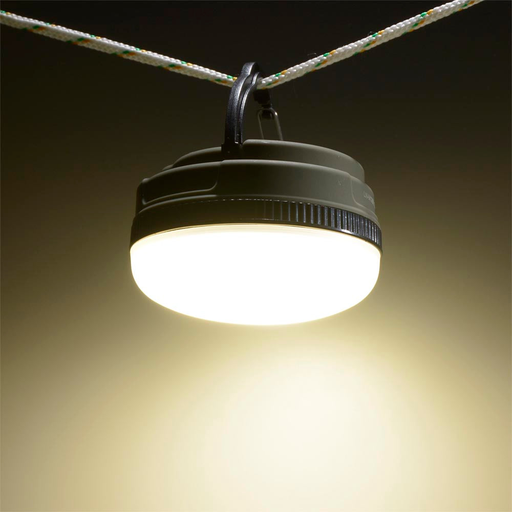 LED丸型ランタン【パッケージなし】(120 lm High時/40時間 Low時/単4形×3本使用)_08-1732-9_LN-M12B5_OHM(オーム電機)