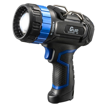 充電式GLEDライト(最大照射距離700m/1400 lm/インジケータ付)_08-1733_LH-CP140A5_OHM(オーム電機)