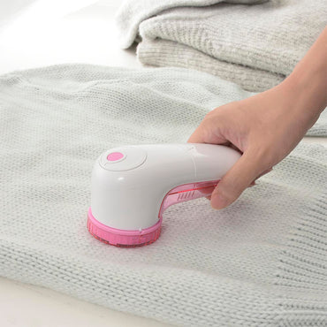 毛玉取り器(大型48mm外刃/単3形×2本使用/本体質量136g/ピンク)_08-3313_KAJ-KE515R_OHM(オーム電機)