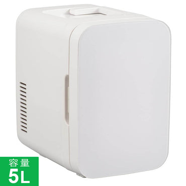 電子式保冷保温ボックス(5L/2.6kg/40W/ホワイト)_08-3327_COK-R056-W_OHM(オーム電機)