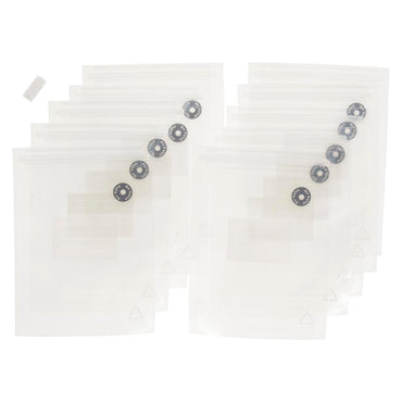 バキュームセーバーCOK-PSL300C-W専用袋(Sサイズ/チャックスライダー付/耐冷-30℃/耐熱100℃/10枚入)_08-5411_COK-PSLFS1610C_OHM(オーム電機)