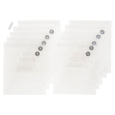 バキュームセーバーCOK-PSL300C-W専用袋(Mサイズ/チャックスライダー付/耐冷-30℃/耐熱100℃/10枚入)_08-5412_COK-PSLFM1810C_OHM(オーム電機)