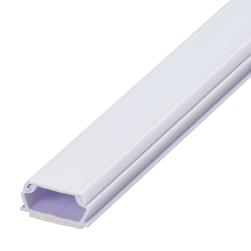 テープ付モール(2号/60cm/ホワイト/2本入)_09-1002_DZ-AMT206X2-W_OHM(オーム電機)