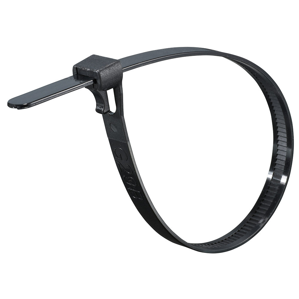 リピートタイ(250mm/黒/30本入)_09-1259_RPT-250W30BK_OHM(オーム電機)