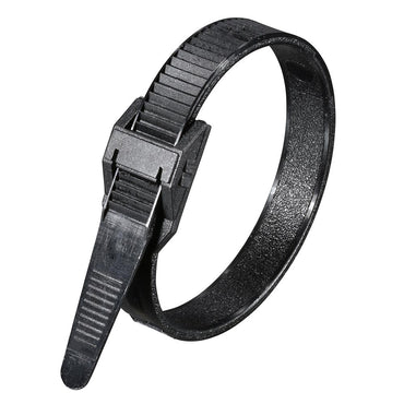 耐候性ロックタイ(180mm/黒/10本入り)_09-1282_LT-HD180-K10P_OHM(オーム電機)