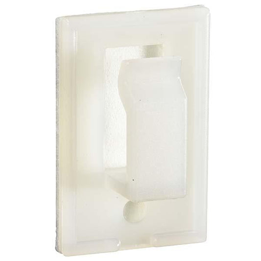 絶縁コードクリップ(17.3×27.5mm/60個入り/白)_09-1926_DZ-CC1727WL_OHM(オーム電機)