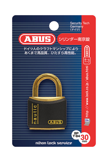 T84MB ブラスパドロック BPT84MB/30 KD W/3_ABUS (アバス)