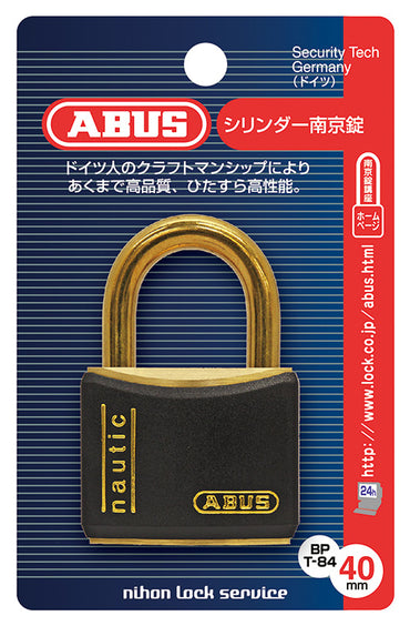 T84MB ブラスパドロック BPT84MB/40 KD W/3_ABUS (アバス)