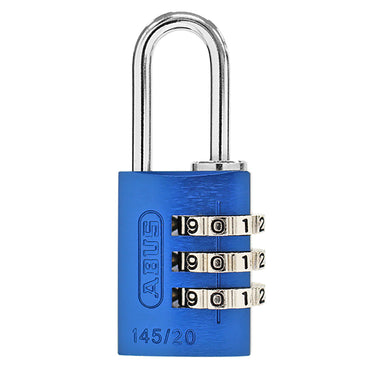 145 コンビネーション パドロック 145/20 BLUE (ブルー:青)_ABUS (アバス)