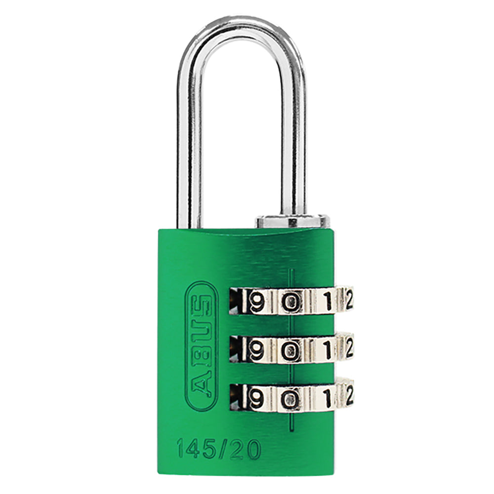 145 コンビネーション パドロック 145/20 GREEN (グリーン:緑)_ABUS (アバス)