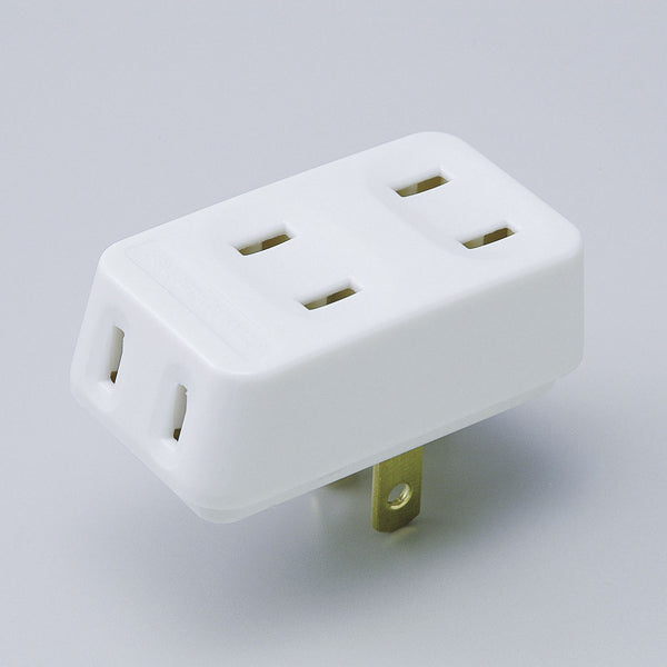 A-35H(W) フロントタップ3P_ELPA(エルパ・朝日電器)