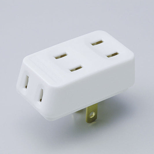 A-35H(W) フロントタップ3P_ELPA(エルパ・朝日電器)