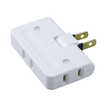 A-36H(W) コーナータップ 3P_ELPA(エルパ・朝日電器)