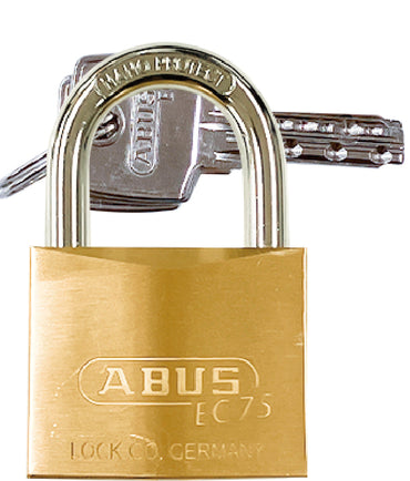EC75 ブラスパドロック BPEC75/30 KD W/3_ABUS (アバス)