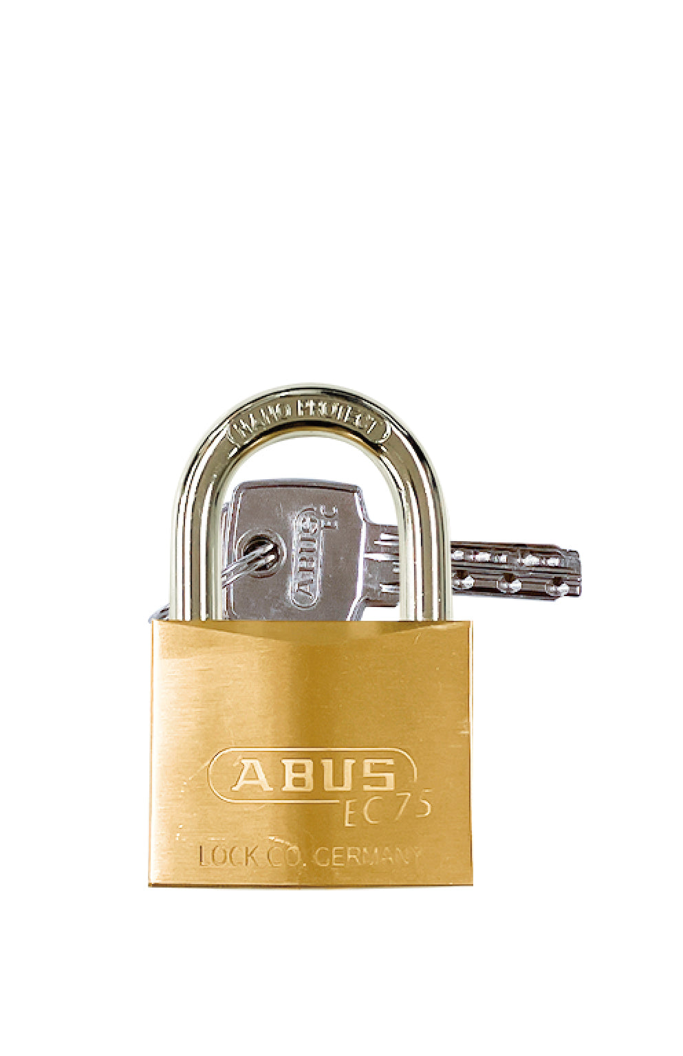 EC75 ブラスパドロック BPEC75/40 KD W/3_ABUS (アバス)