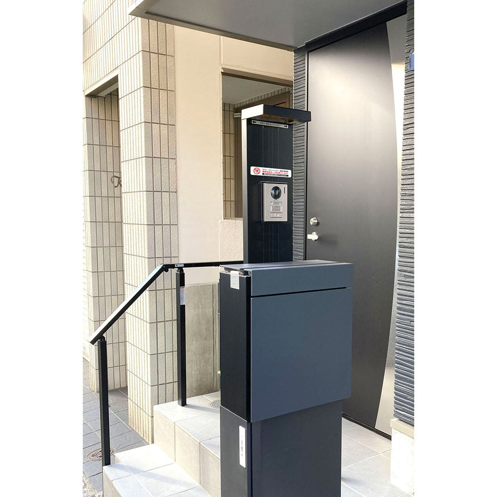 防犯ステッカー 縦 無断投函禁止_AST-TC01_ELPA(エルパ・朝日電器)