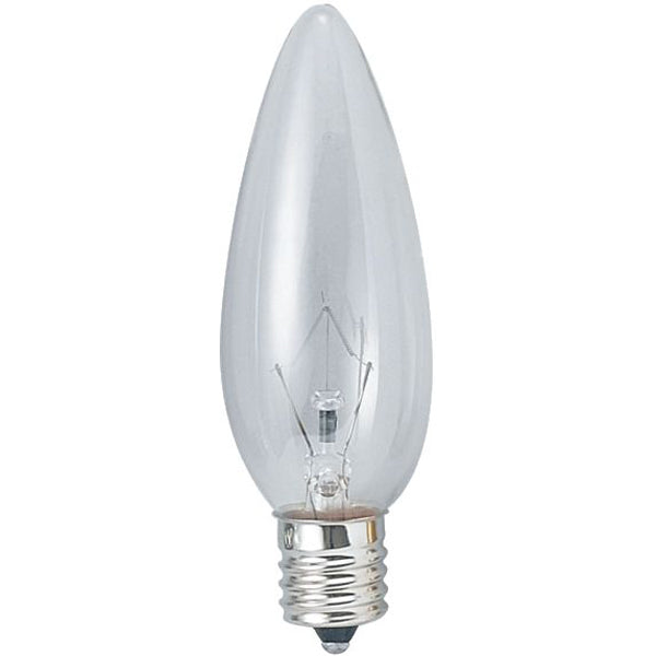 シャンデリア球 10W E17 クリア_C321710C_YAZAWA(ヤザワコーポレーション)