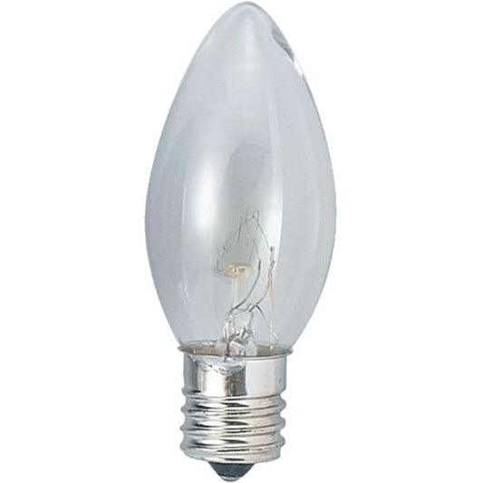 ローソク球 10W E12 クリア_C91710C_YAZAWA(ヤザワコーポレーション)