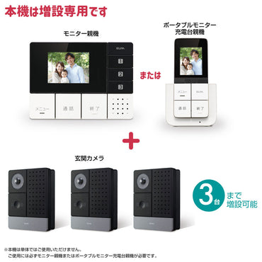 DHS-C22_1863900_DECT増設玄関カメラ_ELPA(エルパ・朝日電器)
