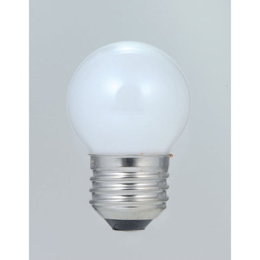 G-L8003H(W)_1652300_ミニボール球 G40 5W E26 ホワイト_ELPA(エルパ・朝日電器)