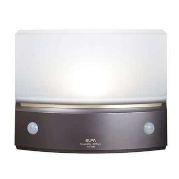 HLH-1203(DB)_1750300_屋内用 人感センサーライト(もてなしのあかり) ホワイト常時点灯可_ELPA(エルパ・朝日電器)