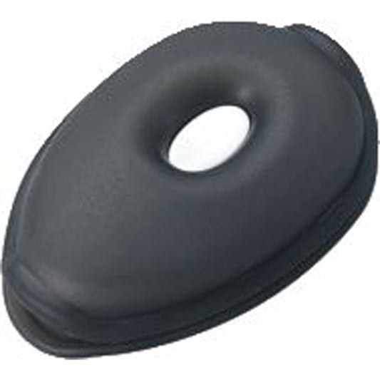 くるくるコード巻きミニ 1m巻き取り クリアブラック_KCM5CK_YAZAWA(ヤザワコーポレーション)